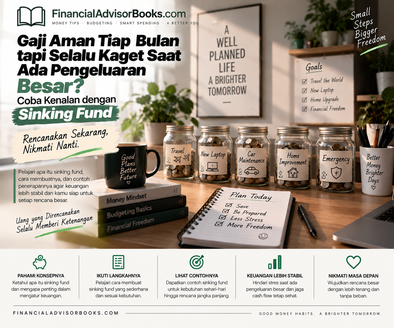 Gaji Aman Tiap Bulan tapi Selalu Kaget Saat Ada Pengeluaran Besar? Coba Kenalan dengan Sinking Fund