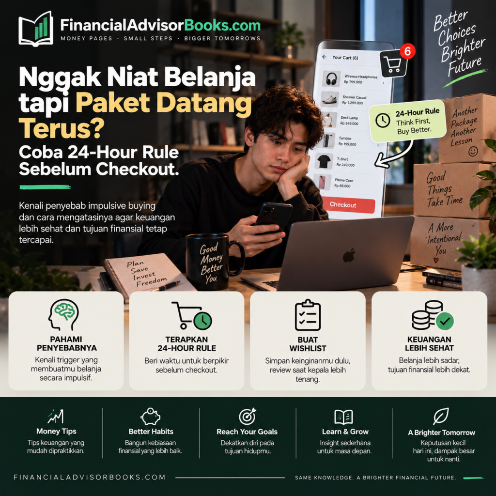 Nggak Niat Belanja tapi Paket Datang Terus? Coba 24-Hour Rule Sebelum Checkout